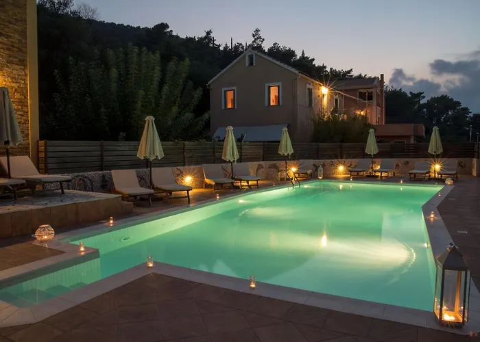 Greka Ionian Lägenhet Agia Efimia